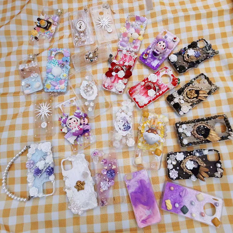 Buy 2 Get 1 Free--Handcrafted Whipped Cream DIY Phone Cases