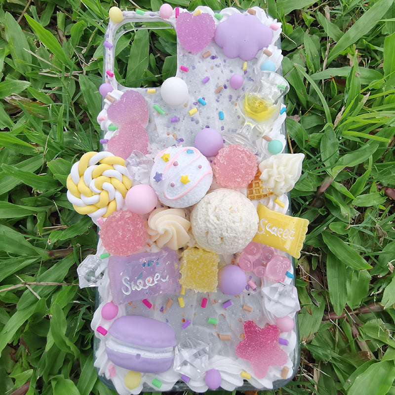 Buy 2 Get 1 Free--Handcrafted Whipped Cream DIY Phone Cases
