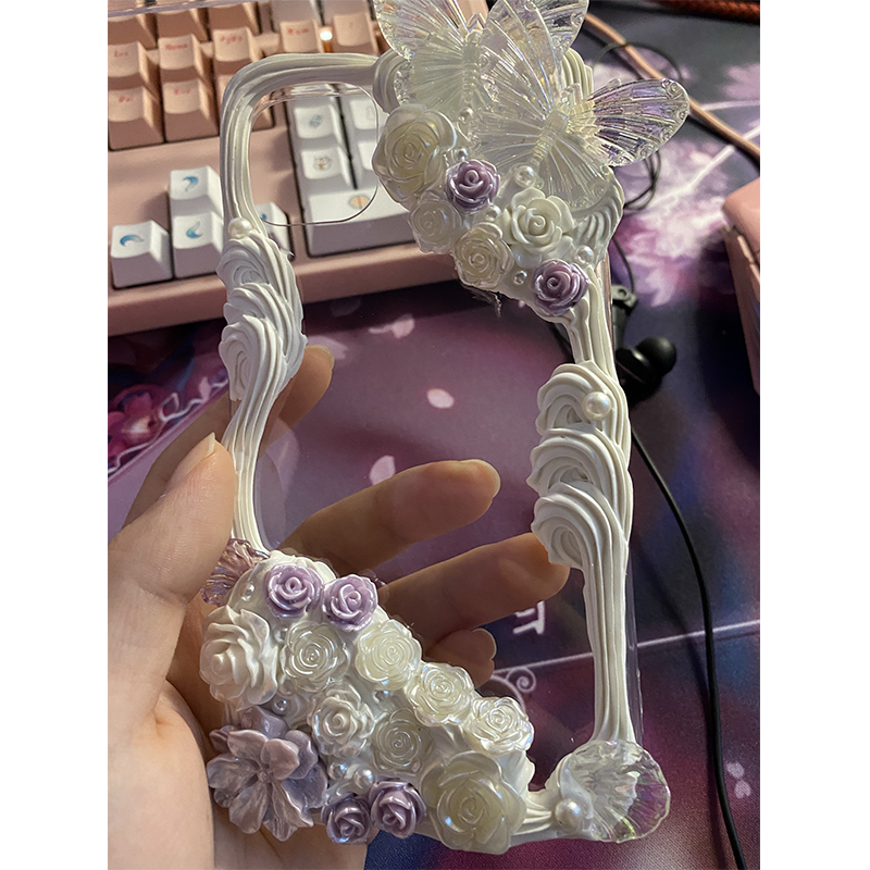 Buy 2 Get 1 Free--Handcrafted Whipped Cream DIY Phone Cases