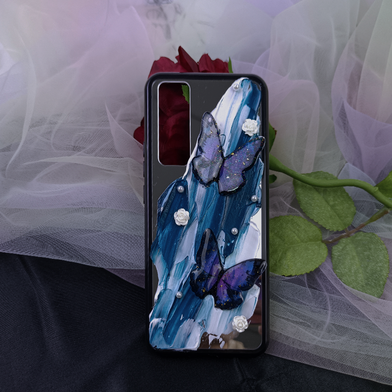 Butterfly Painting,Whipped Cream Effect case, Custom phone case, for all device