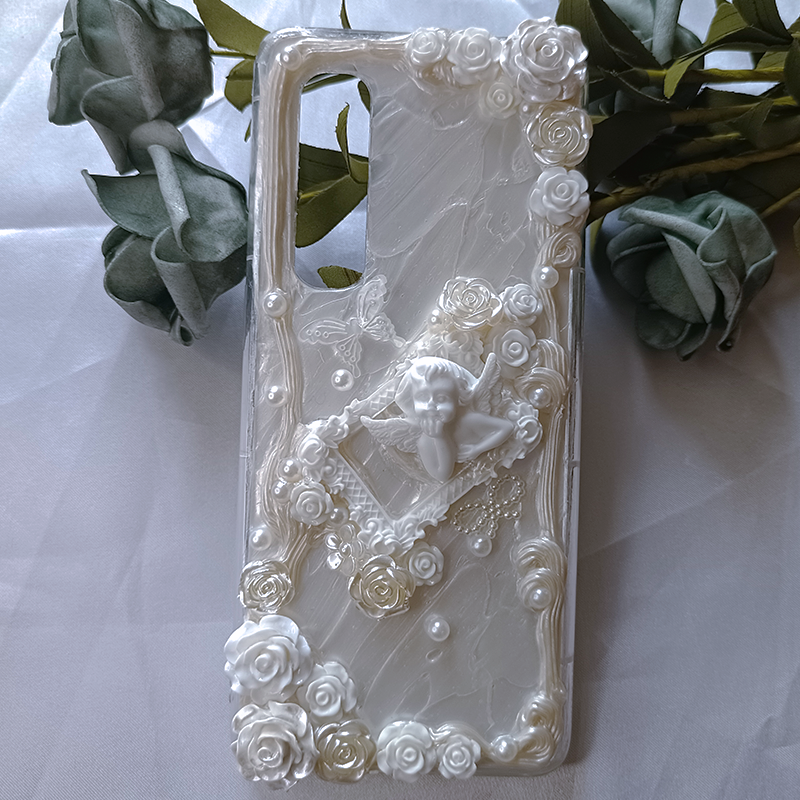 Baroque Angel Aesthetic Thinking Elegance,Whipped Cream,Customizable,DIY