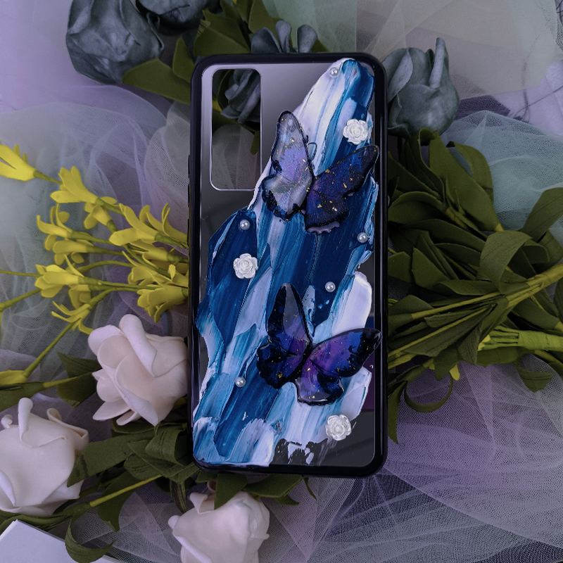 Butterfly Painting,Whipped Cream Effect case, Custom phone case, for all device
