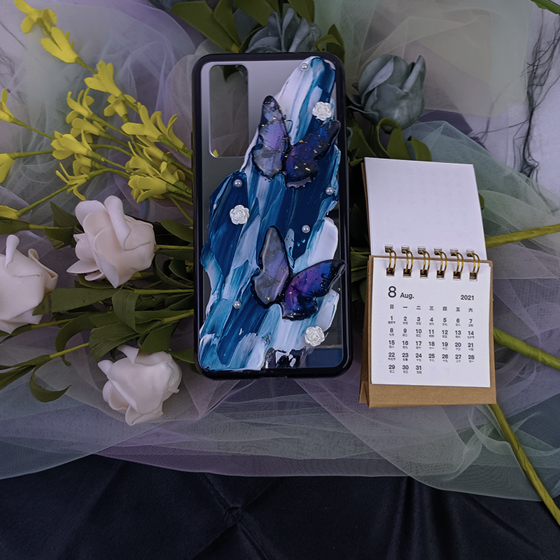 Butterfly Painting,Whipped Cream Effect case, Custom phone case, for all device