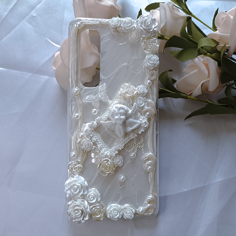 Baroque Angel Aesthetic Thinking Elegance,Whipped Cream,Customizable,DIY